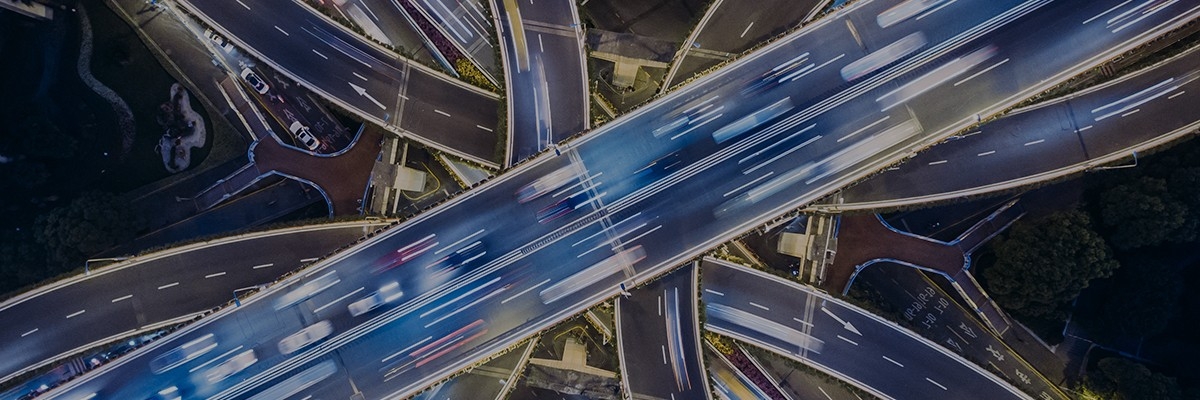 Busy Highway Roadways