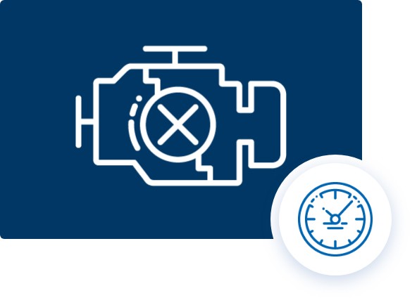 Maximum equipment utilization Engine