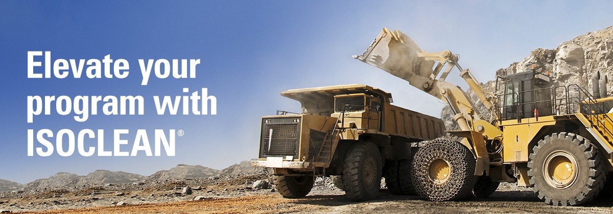 Evaluate you program with ISOCLEAN Heavy Equipment