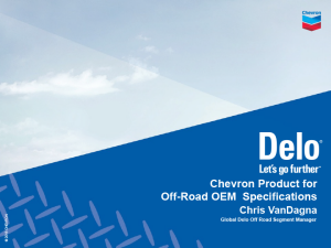 CAT Komatsu Chevron Product Recommendations