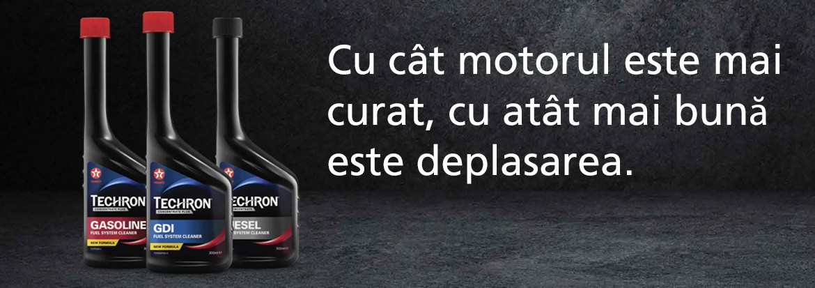 Cu cât motorul este mai curat, cu atât mai bună este deplasarea