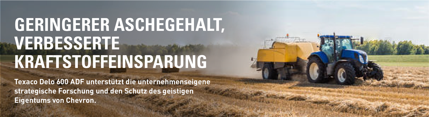 Texaco Delo 600 ADF - Schutz des Dieselpartikelfilters von Fahrzeugen
