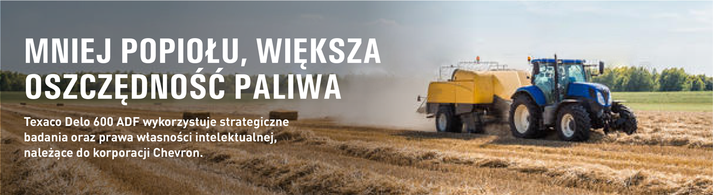 Texaco Delo 600 ADF - chroń filtr cząstek stałych pojazdu