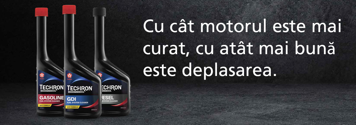 Cu cât motorul este mai curat, cu atât mai bună este deplasarea